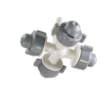 Cargar imagen en el visor de la galería, NEBULIZADOR COOL NET PRO CRUZ, CUATRO BOQUILLAS ARMADO (50 PIEZAS)