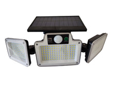 Cargar imagen en el visor de la galería, LAMPARA SOLAR EXTERIOR 840W TRIPLE DIRECCION CON CARGADOR