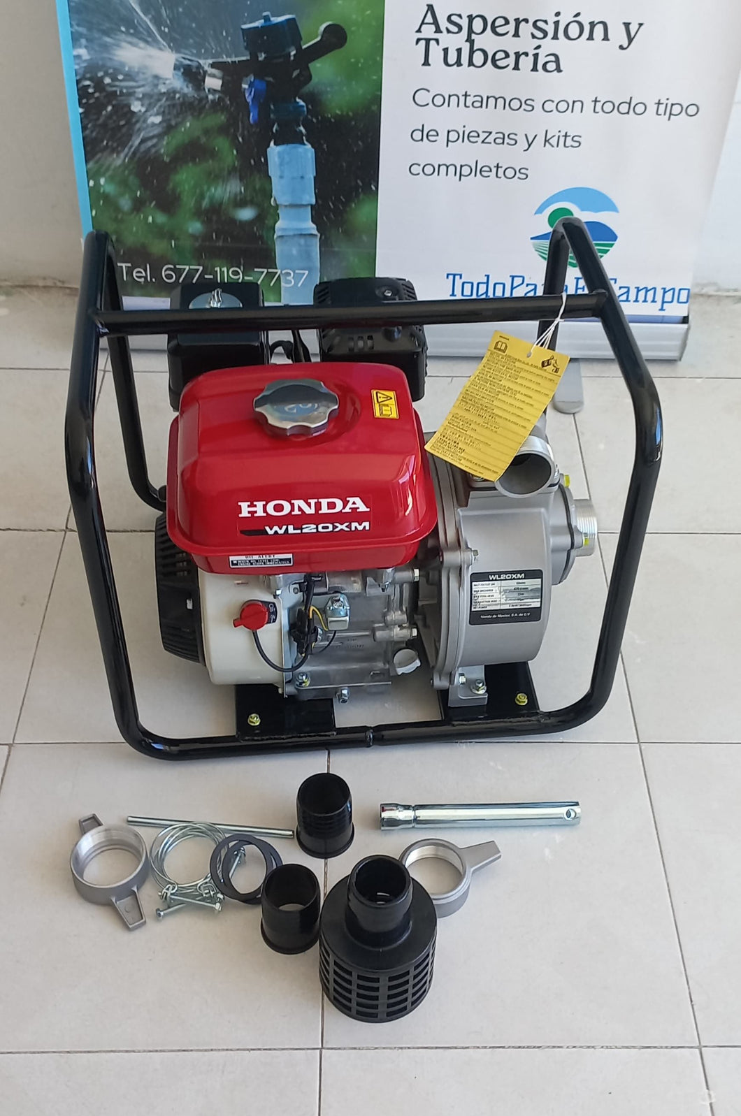 MOTOBOMBA HONDA WL20XM-MFX DE 2x2