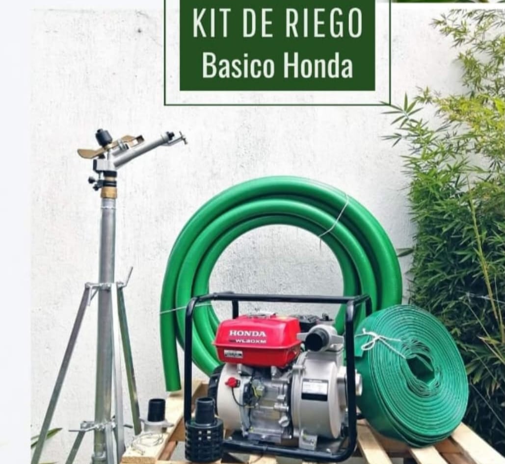 KIT DE RIEGO BASICO HONDA POR ASPERCION CON CAÑON